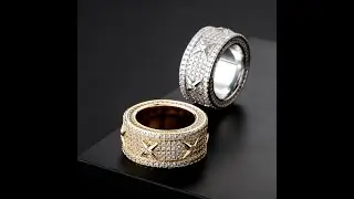 Edgy Stellar Band Ring &ndash; 11mm