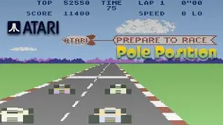 Pole Position 🕹 ATARI 400/800 Gameplay Retro HD