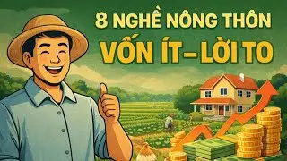 8 NGHỀ Ở NÔNG THÔN. VỐN ÍT - LỜI TO Nhiều Người Đã Làm Và Thành Công | Đường Khởi Nghiệp 