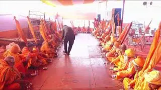 सेवा कार्य - माघ मेला क्षेत्र,प्रयागराज।