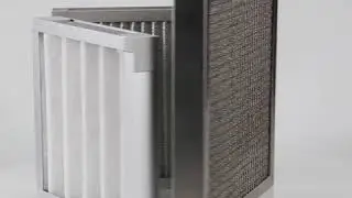 Salt spray oil mist air filter