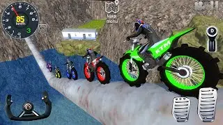 Impossible Motocross Dirt Bike Stunt Racer - Off-Road Racing Simulator 3D - Android GamePlay #4