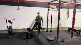 Circuit Hip Thruster Sled Pull Calf Raise
