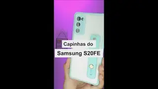 Capinhas SAMSUNG S20FE Comprei na Shopee! #shorts