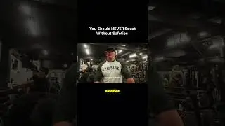 Do you squat with or without safeties? #gym #workout #motivation