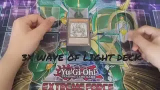 Yugioh 3x Budget Wave of light structure deck profile