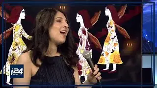 Singer Noam Vazana live at i24NEWS