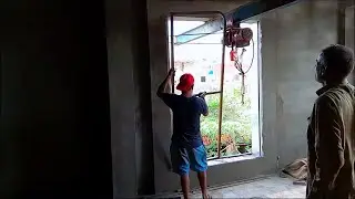 Safety gate with crane! 🔧🚧 #SafetyFirst #HoistCrane