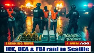 ICE, DEA & FBI Raid Shakes Seattle &mdash; Drugs, Weapons & Millions Seized  US Military