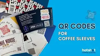 QR Codes For Coffee Sleeves | Custom Cup Sleeve Ideas