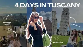 Du lịch Ý chắc chắn phải tới Tuscany - Ăn gì, đi đâu trong 4 ngày? | Travel vlog