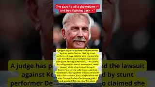 Kevin Costner&rsquo;s Lawsuit Twist Revealed 😬
