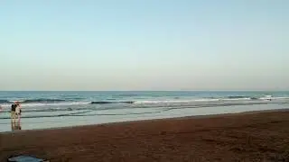 Atardecer en Playa del Inglés - Gran Canaria