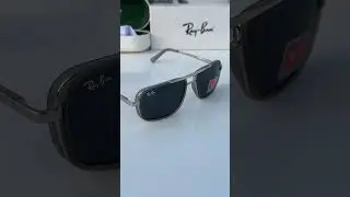 Ray-Ban Silver Sunglasses ( 0RB3796  Pillow Silver Frame & Blue Lens #rayban #sunglasses #shorts