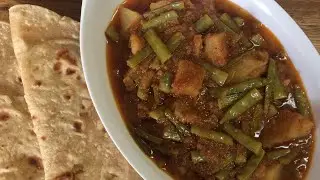 Instant Pot Guvar Aloo | Guvar Nu Shaak | How to Make Gawar Aloo Ki Sabzi |Cluster Beans Curry
