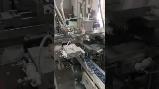 Fan gearbox bead attaching machine