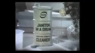 Janitor In A Drum Commercial (1971)