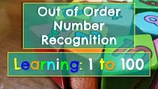 Learning Numbers 1-100 | Out of Order Number Recognition | Identify Numbers | Random Numbers to 100
