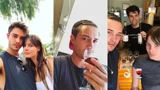 Francisco Lachowski with his Family at his sister's house in Arizona : Ig Stories #108