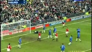Manchester Un- Chelsea...FA League 2001-02.