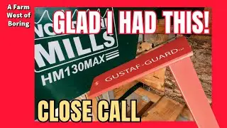 Back on the Mill! Spruce Log, Surprise Help & Close Call with Steel Log Stop