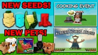 ALL PETS & SEEDS!! (Kitchen Storm Update) in Grow a Garden ROBLOX
