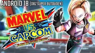 Android 18 (DBZ Super Butouden) - Marvel vs. Capcom Style