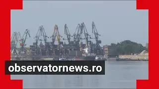 Seceta seacă Dunărea. Nivelul fluviului este cu aproape jumătate sub media anuala