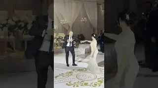 Beautiful newlyweds dancing#wedding #djkia #persiandj #weddingmoments #wedding #maluma #feliceslos4