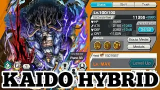 KAIDO HYBRID GAMEPLAY | ONE PIECE BOUNTY RUSH | OPBR