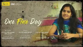 One Fine Day l Telugu Shortfilm l Rangaraya Medical College.