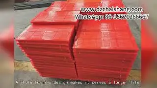 Customized polyurethane screen mesh for mining and quarry