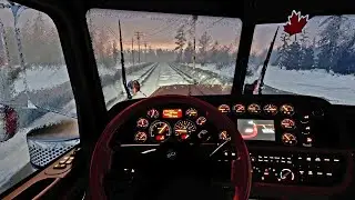 PETERBUILT 389 - MORNING DRIVE IN ALASKA IN ATS