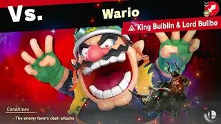 Super Smash Bros Ultimate World of Light: Wario vs King Bulblin & Lord Bullbo