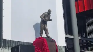 Jimmy Murphy Statue unveiling. Poetry reading by Tony Walsh (Longfella) - 3rd May 2023