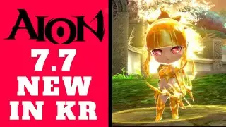 AION 7.7 - NEW MINION AWAKENING SYSTEM And New Rolling Chat Function (Aion Online MMORPG 2020)
