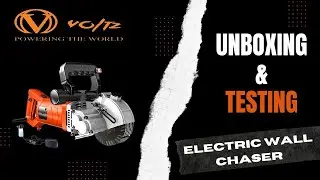 VOLTZ 133 5500W Electric Wall Chaser with Laser Guide Groove Cutting Machine Slotting Machine