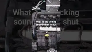 weird noise when turning car off