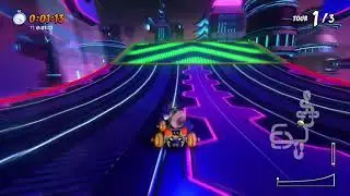 CTRNF : Electron Avenue 2.58.91 ⏲ NO SPEED GHOST 🚫👻/ SL 1.00.12 ⏲/ Best lap 59.32⏲