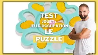 TEST JOUET POUR CHIEN : Jeu d'occupation pour chien sous forme de puzzle