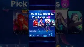 How to counter Gloo? Faramis top pick💀💀✨✨#mobilelegends #mlbb