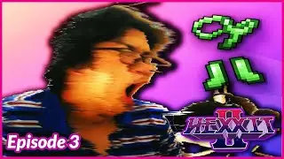 Big Slime Rush in Minecraft: Hexxit II Modpack - Episode 3