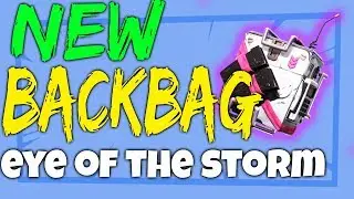 Fortnite EYE OF THE STORM TRACKER BACKPACK GAMEPLAY, New Leaked Backpack Backbag