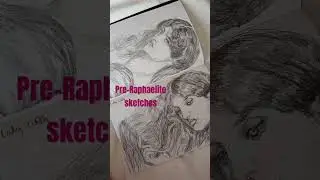 obsessed with Rossetti #preraphaelite #rossetti #sketchbook