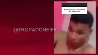 Anderson NEIFF manda recado para analu sua ex namorada