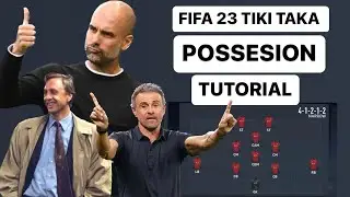 FIFA 23 4-1-2-1-2 NARROW TIKI TAKA/POSSESSION TUTORIAL
