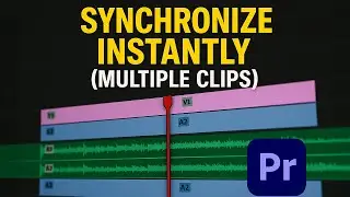 The FASTEST Way to Sync Audio & Video in Premiere Pro