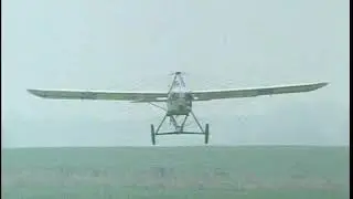 Vintage aircraft flying | Manning Flanders | Early Monoplane | Magpie | 1976