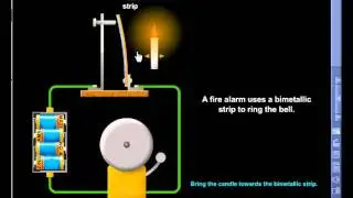 Bimetal Fire Alarm Simulation - AmazingEdu Software
