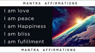 I am Love, I am Happiness, I am Peace, I am Bliss, I am Fulfillment | Inspired by Joseph Rodrigues